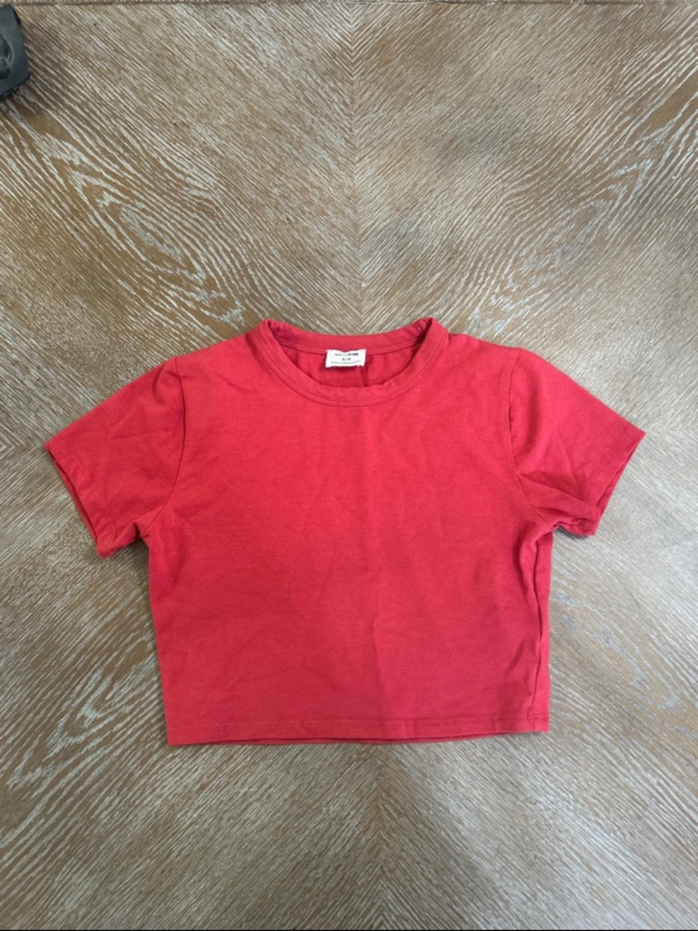 Cotton On Red Short-Sleeve Tee